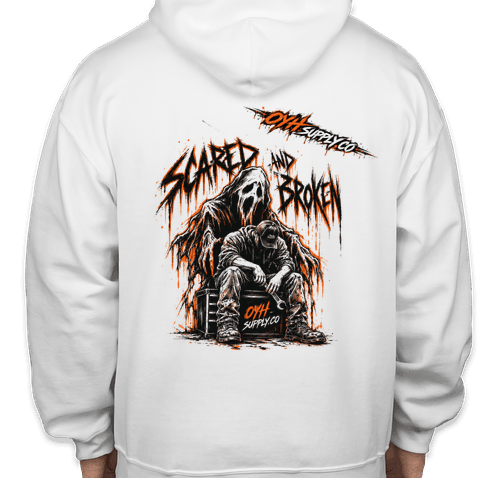 White Pullover Hoodie