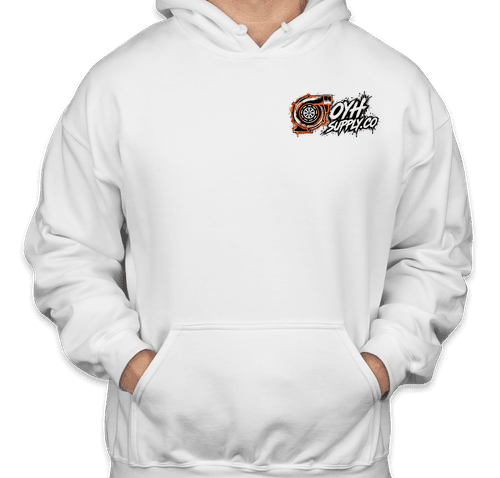 White Pullover Hoodie